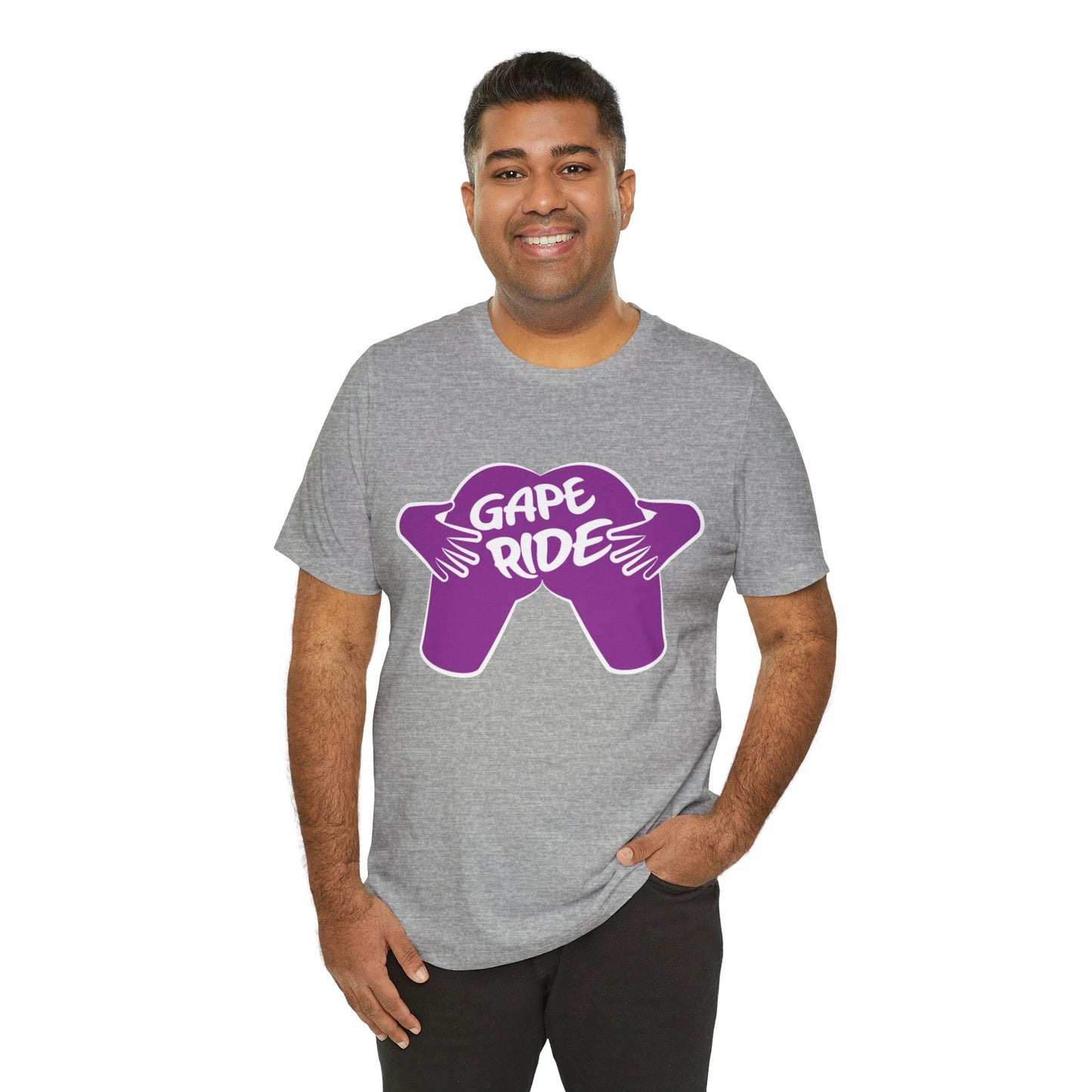 GAPE RIDE Unisex Jersey Short Sleeve Tee Queer Magic