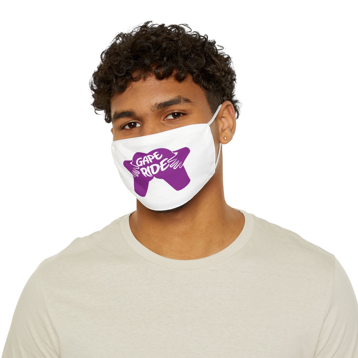 GAPE RIDE Snug-Fit Fabric Face Mask Queer Magic