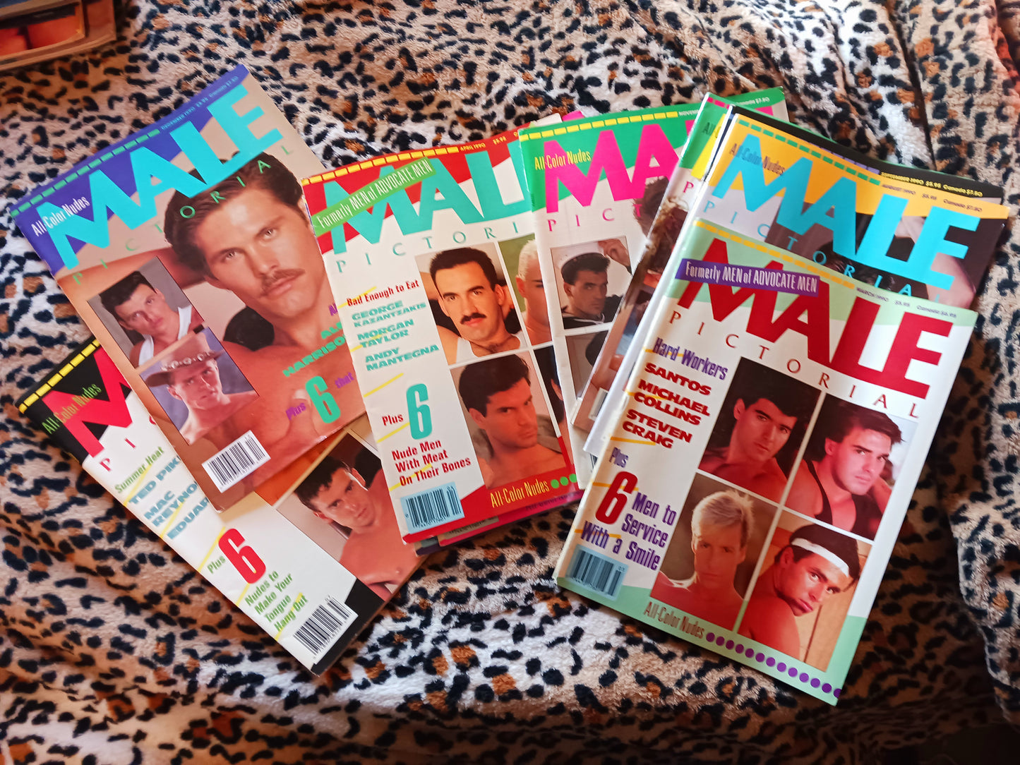 Vintage 80's Gay Men's Erotica Magazines! Queer Magic Fundraiser