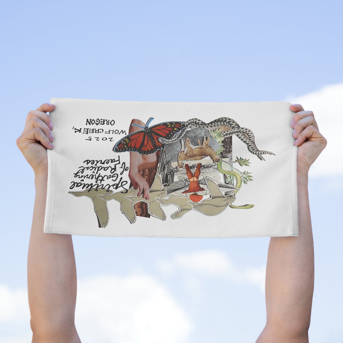 SGRF 2025 Gathering Cum Towel – 11x18, Unique Faerie Theme Towels for Events & Celebrations