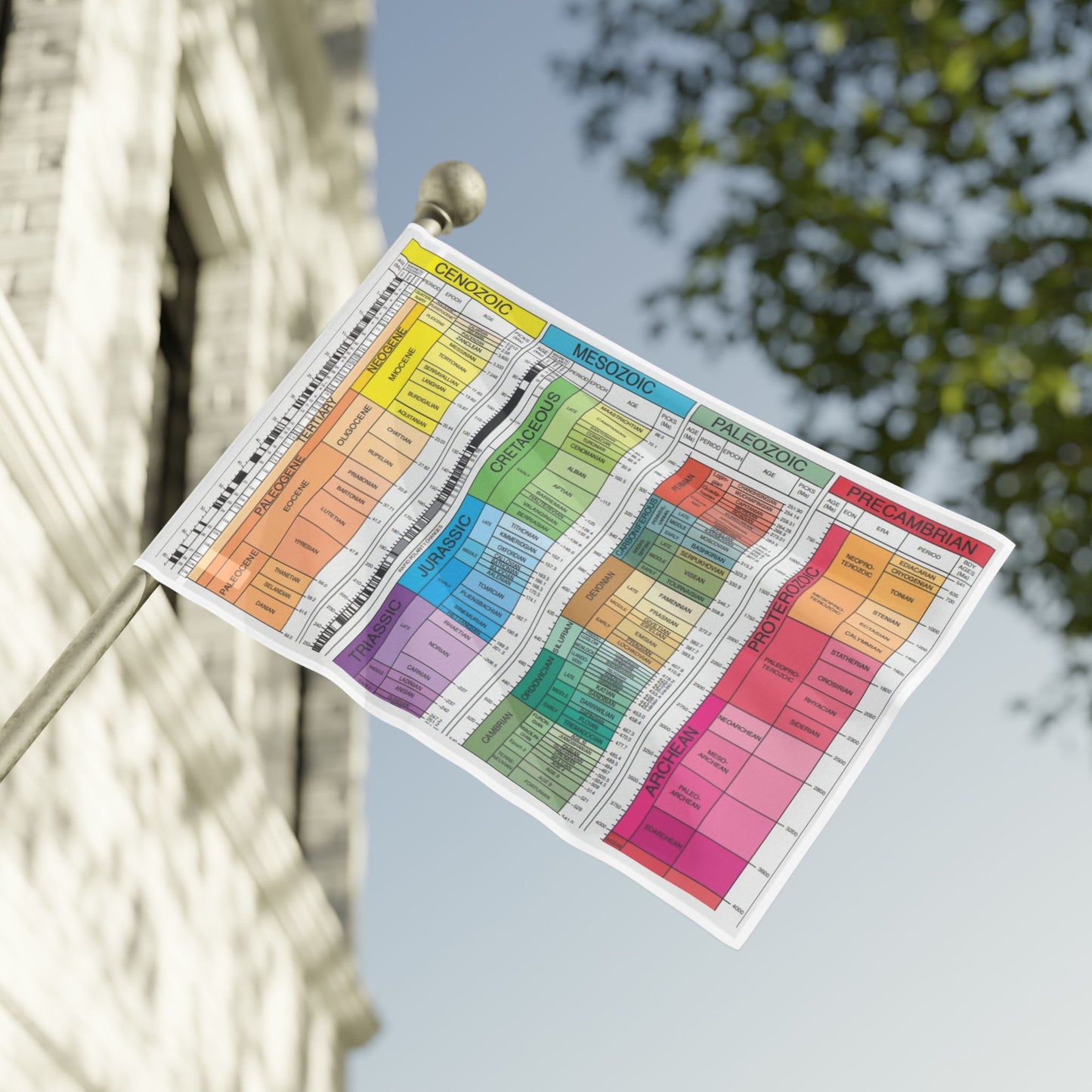Geological Time Scale Pride Flag