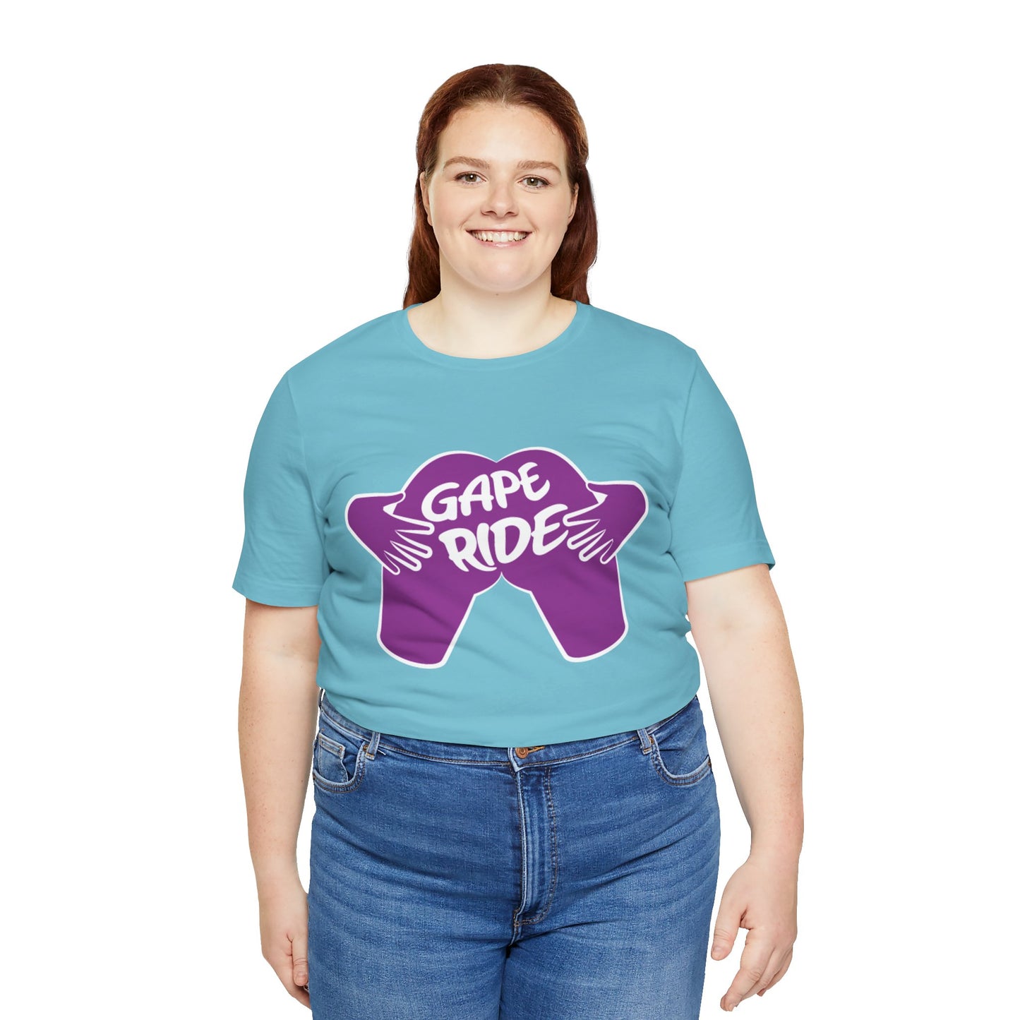 GAPE RIDE Unisex Jersey Short Sleeve Tee Queer Magic