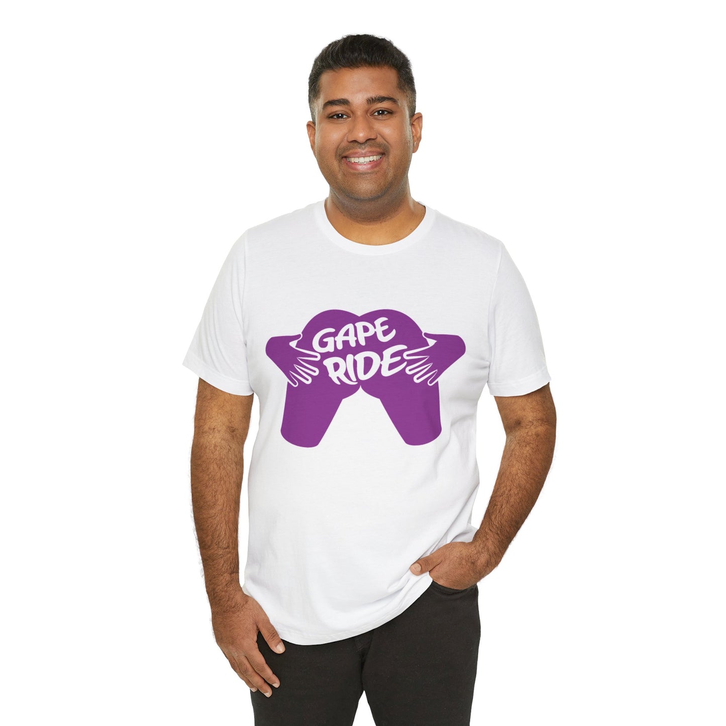 GAPE RIDE Unisex Jersey Short Sleeve Tee Queer Magic