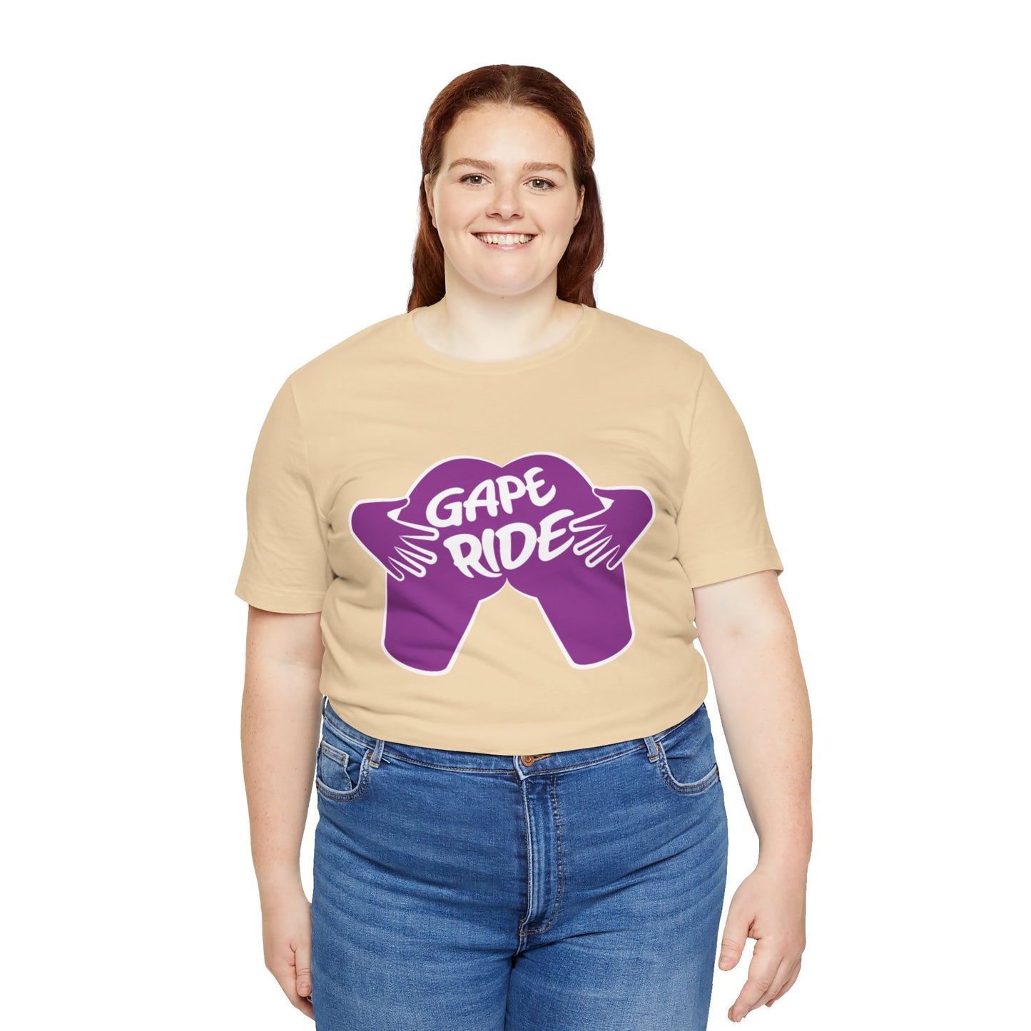 GAPE RIDE Unisex Jersey Short Sleeve Tee Queer Magic