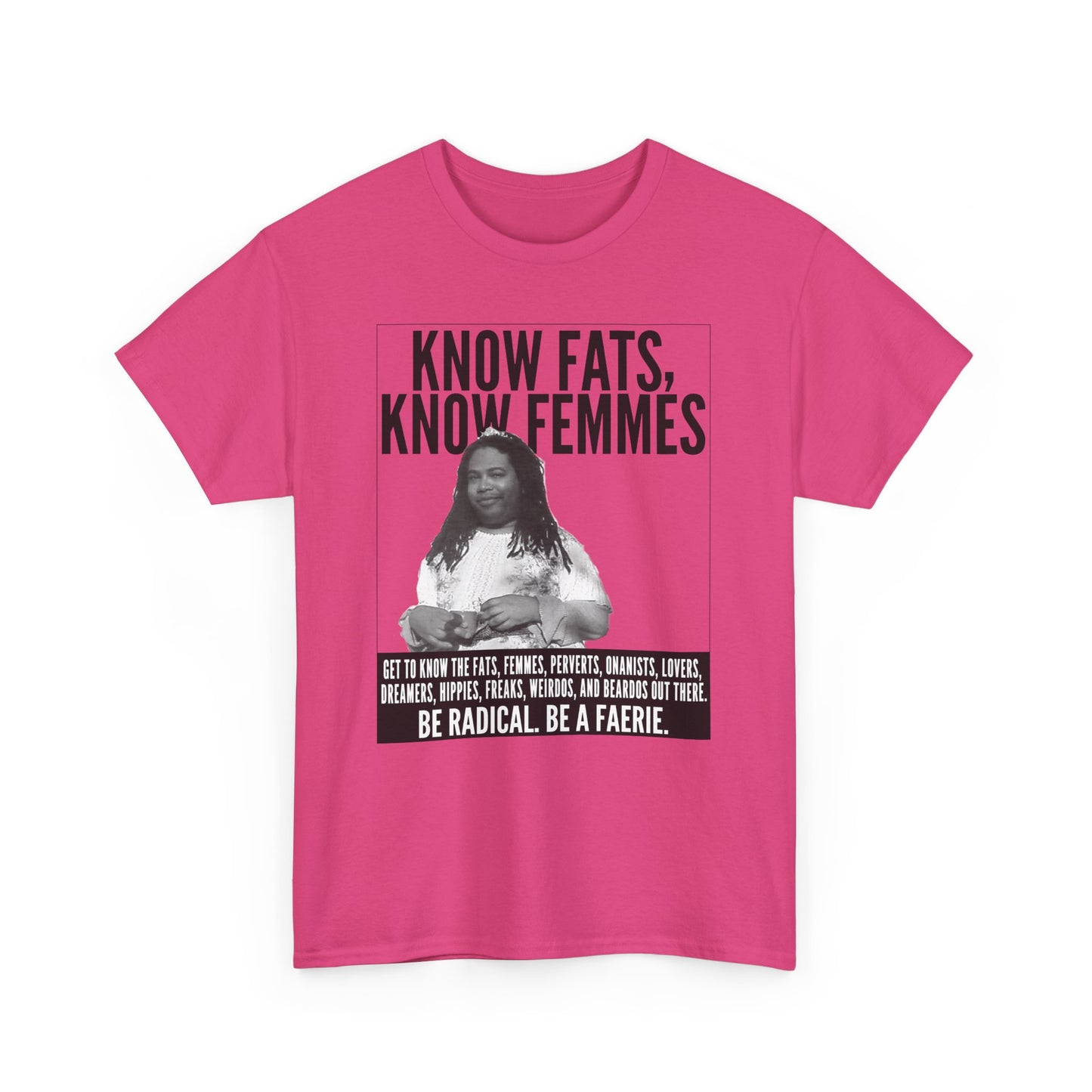 Know Fats Know Femmes Some Queen Black Trans Lives Matter Unisex Heavy Cotton Tee