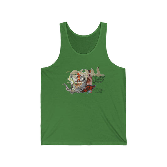 SGRF 2025 GATHERING Unisex Jersey Tank - Nature-Inspired Graphic Tee