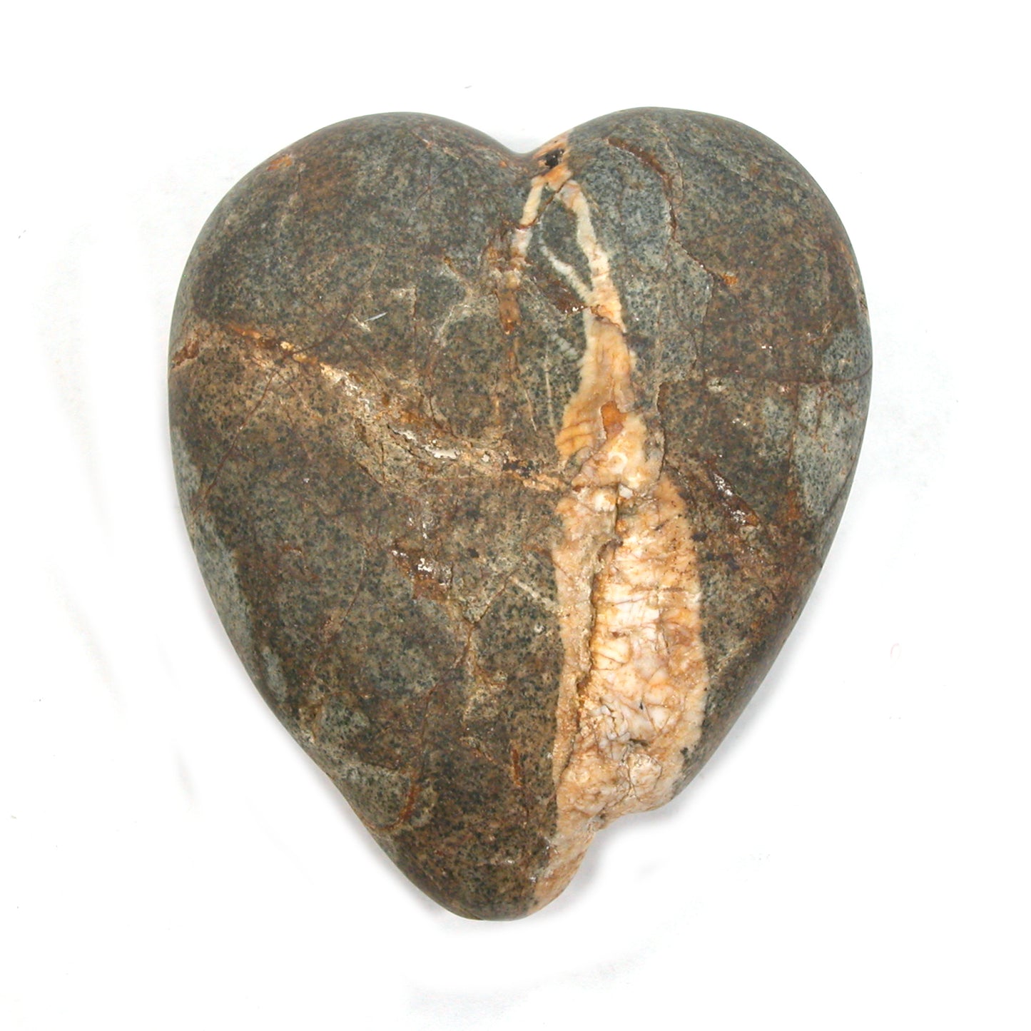 DVH Wolf Creek Radical Faerie Healed Heart Shark Palm Stone 66x56x24 (5338) Queer Magic