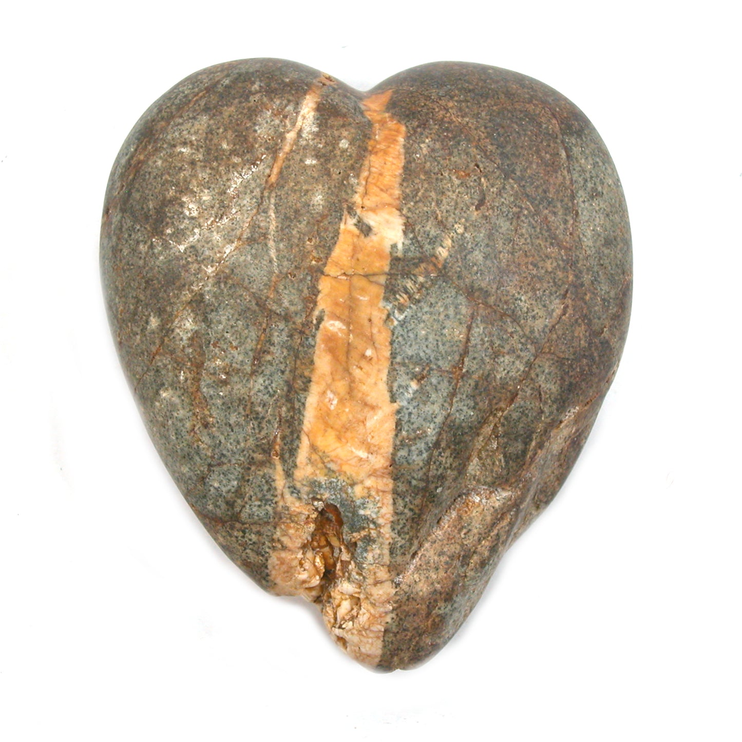 DVH Wolf Creek Radical Faerie Healed Heart Shark Palm Stone 66x56x24 (5338) Queer Magic