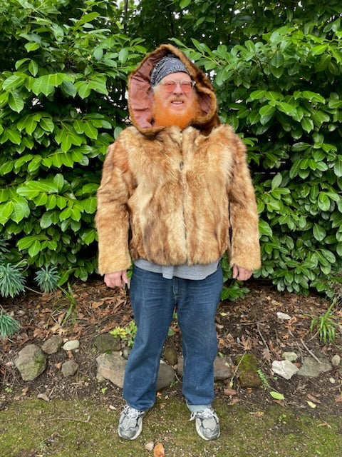 Wolf and Mink Hoodie from the House of Uncle Markie