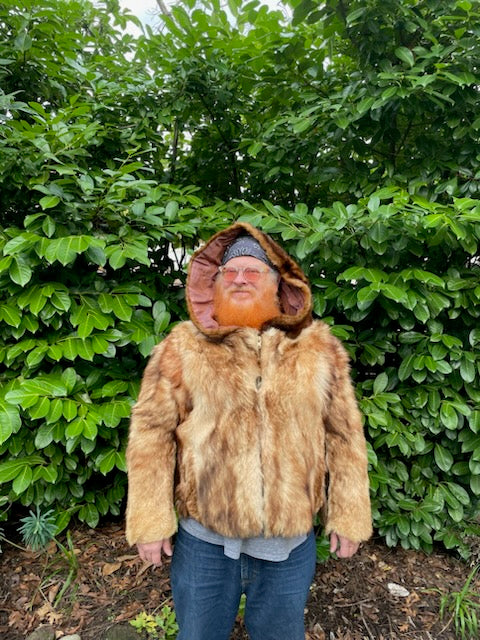 Wolf and Mink Hoodie from the House of Uncle Markie