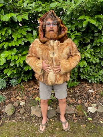 Wolf and Mink Hoodie from the House of Uncle Markie