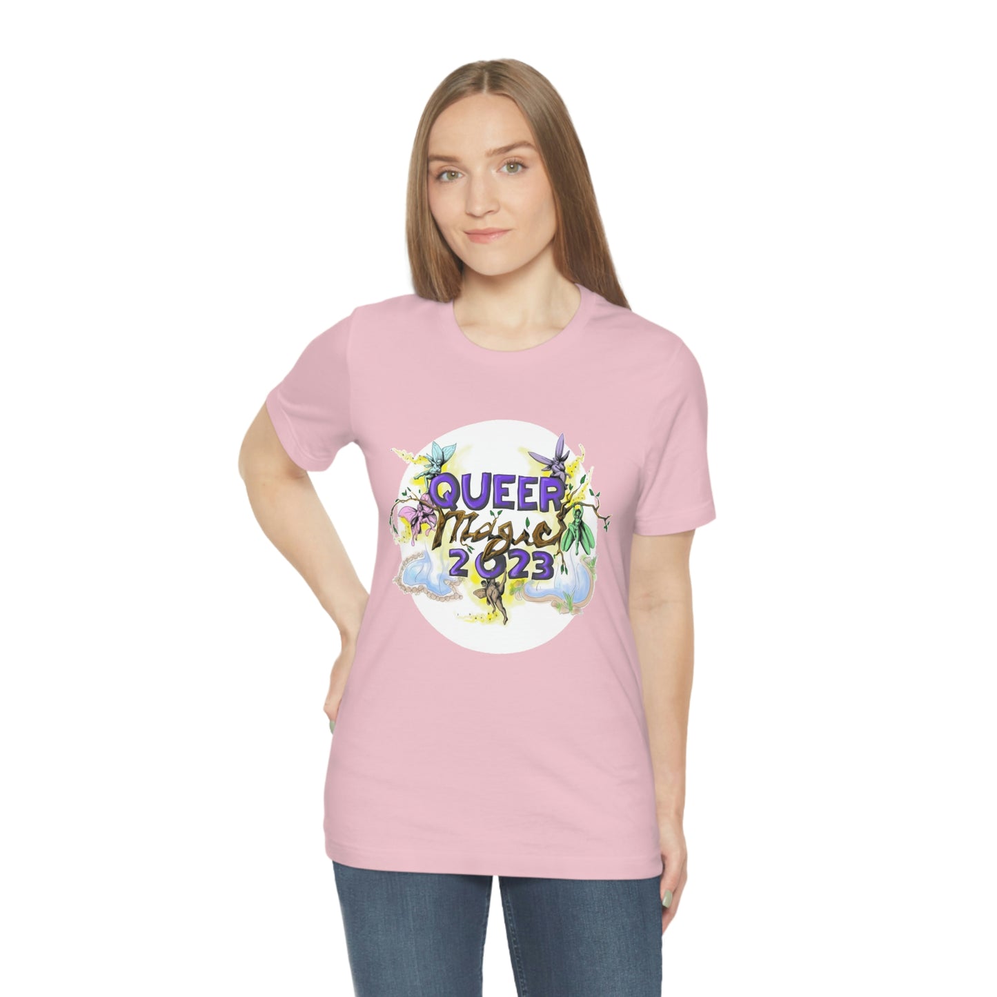 QUEER MAGIC 2023 Tshirt for Summer Portland Radical Faerie Gathering in Place