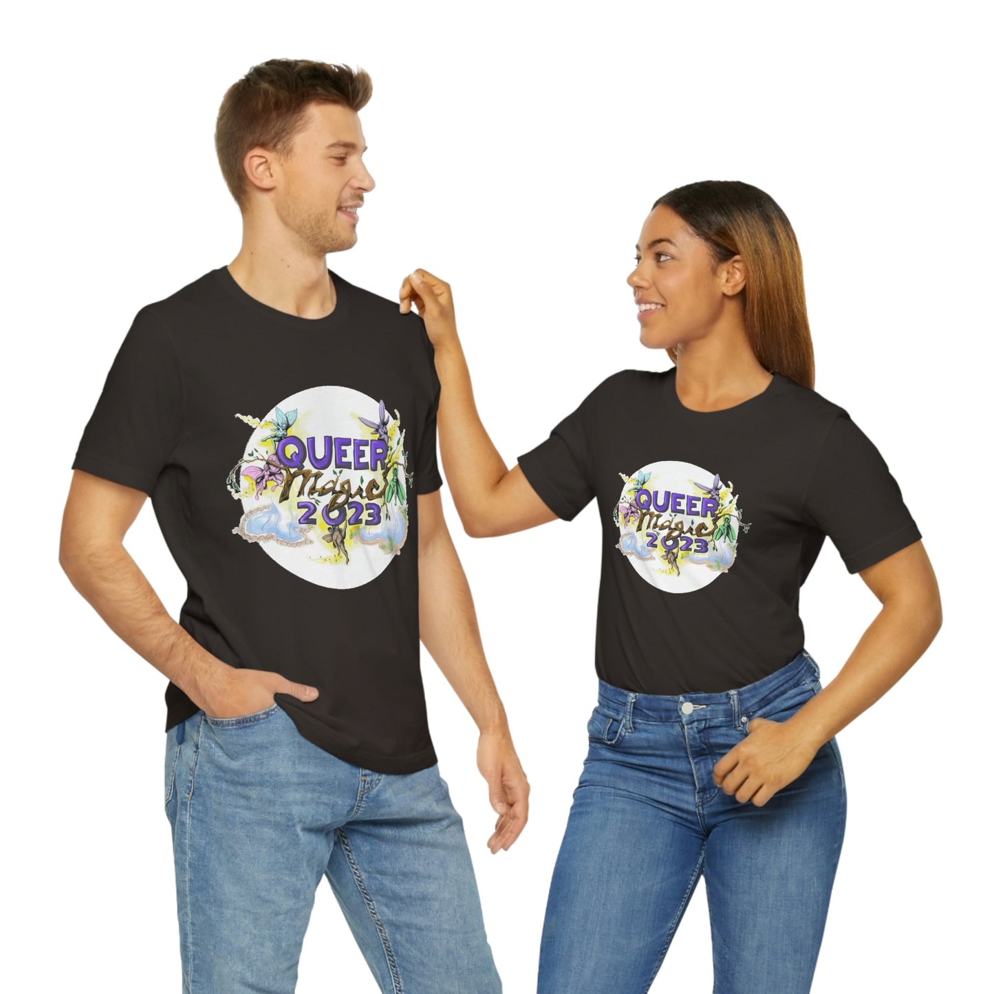 QUEER MAGIC 2023 Tshirt for Summer Portland Radical Faerie Gathering in Place
