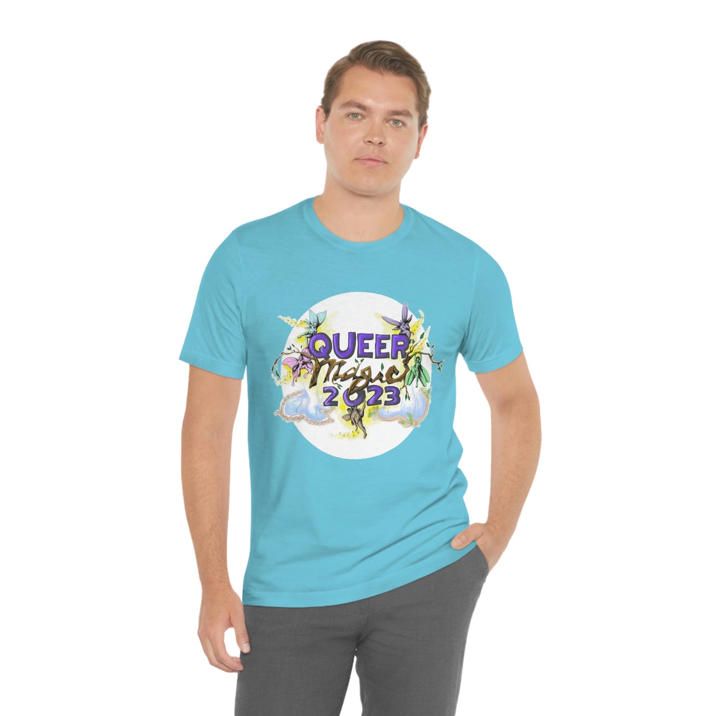 QUEER MAGIC 2023 Tshirt for Summer Portland Radical Faerie Gathering in Place