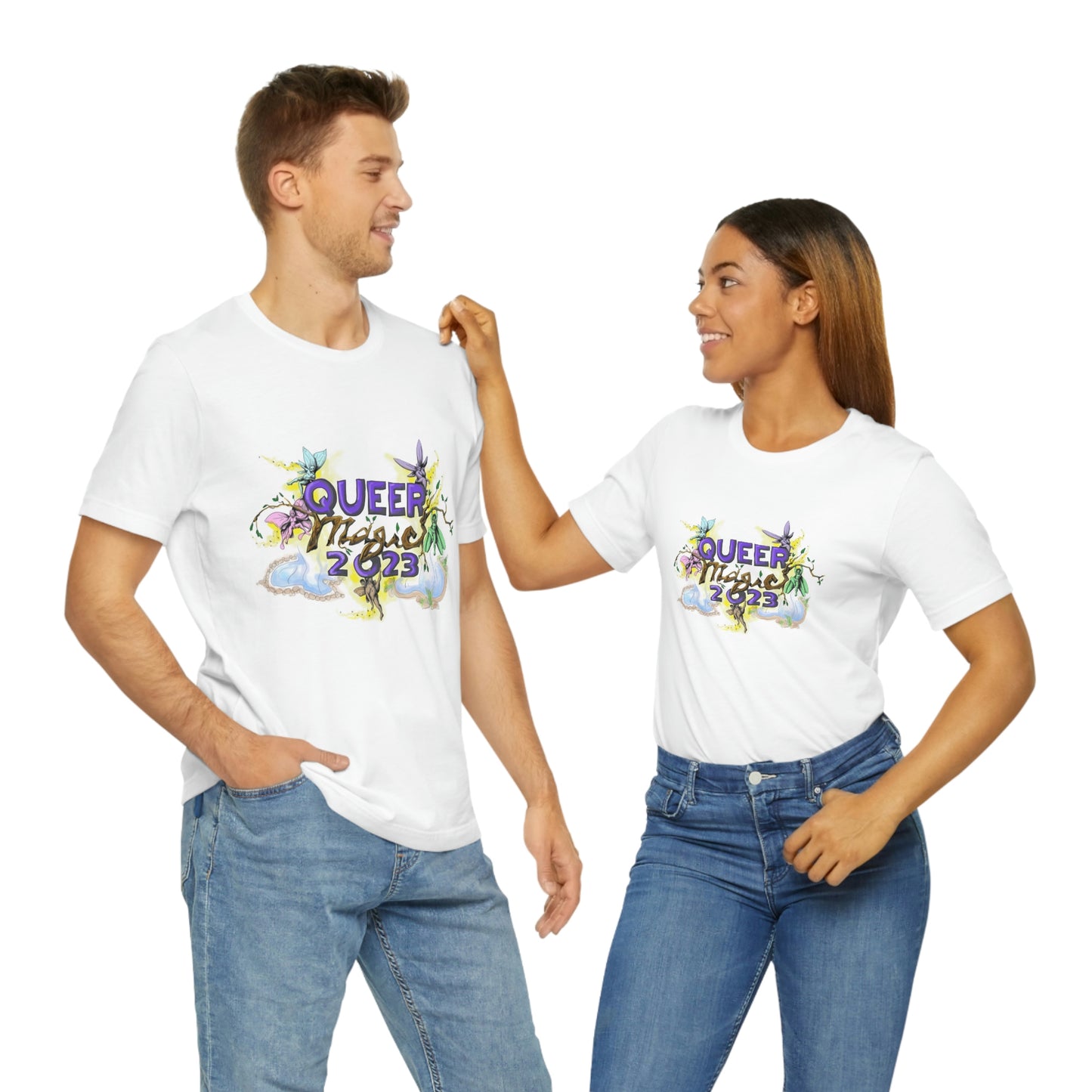 QUEER MAGIC 2023 Tshirt for Summer Portland Radical Faerie Gathering in Place