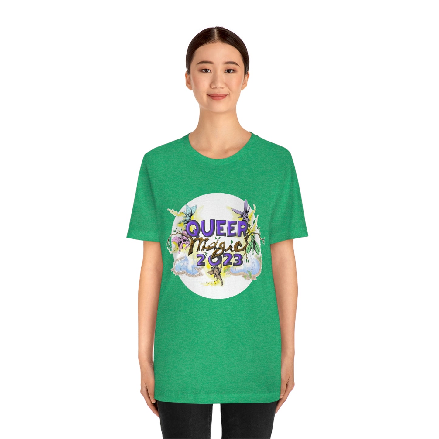 QUEER MAGIC 2023 Tshirt for Summer Portland Radical Faerie Gathering in Place