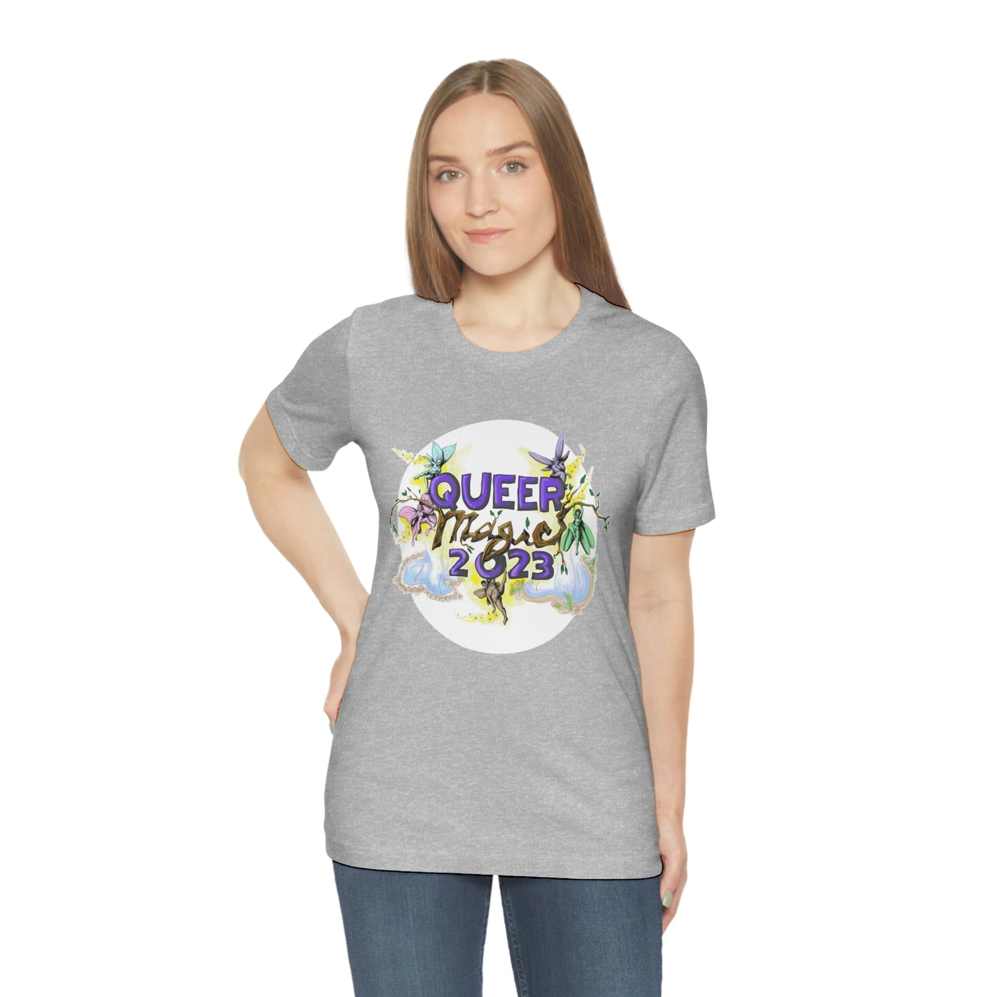 QUEER MAGIC 2023 Tshirt for Summer Portland Radical Faerie Gathering in Place