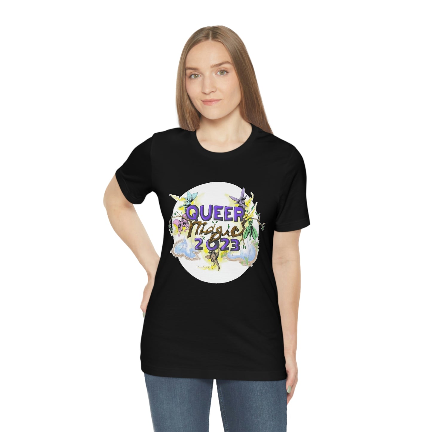 QUEER MAGIC 2023 Tshirt for Summer Portland Radical Faerie Gathering in Place