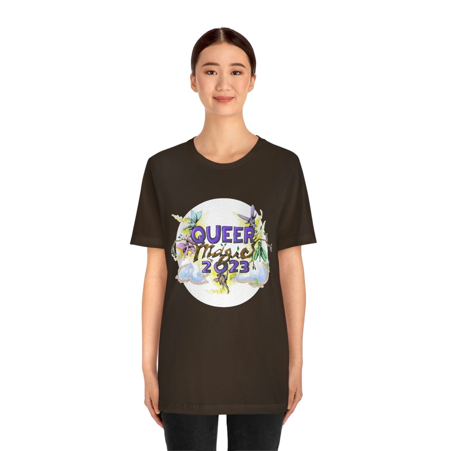QUEER MAGIC 2023 Tshirt for Summer Portland Radical Faerie Gathering in Place