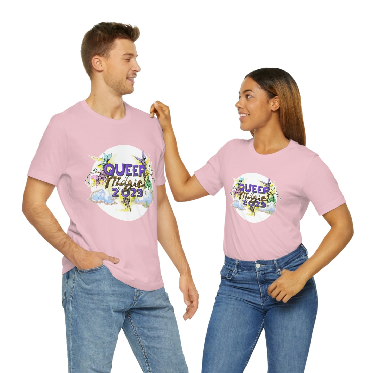 QUEER MAGIC 2023 Tshirt for Summer Portland Radical Faerie Gathering in Place