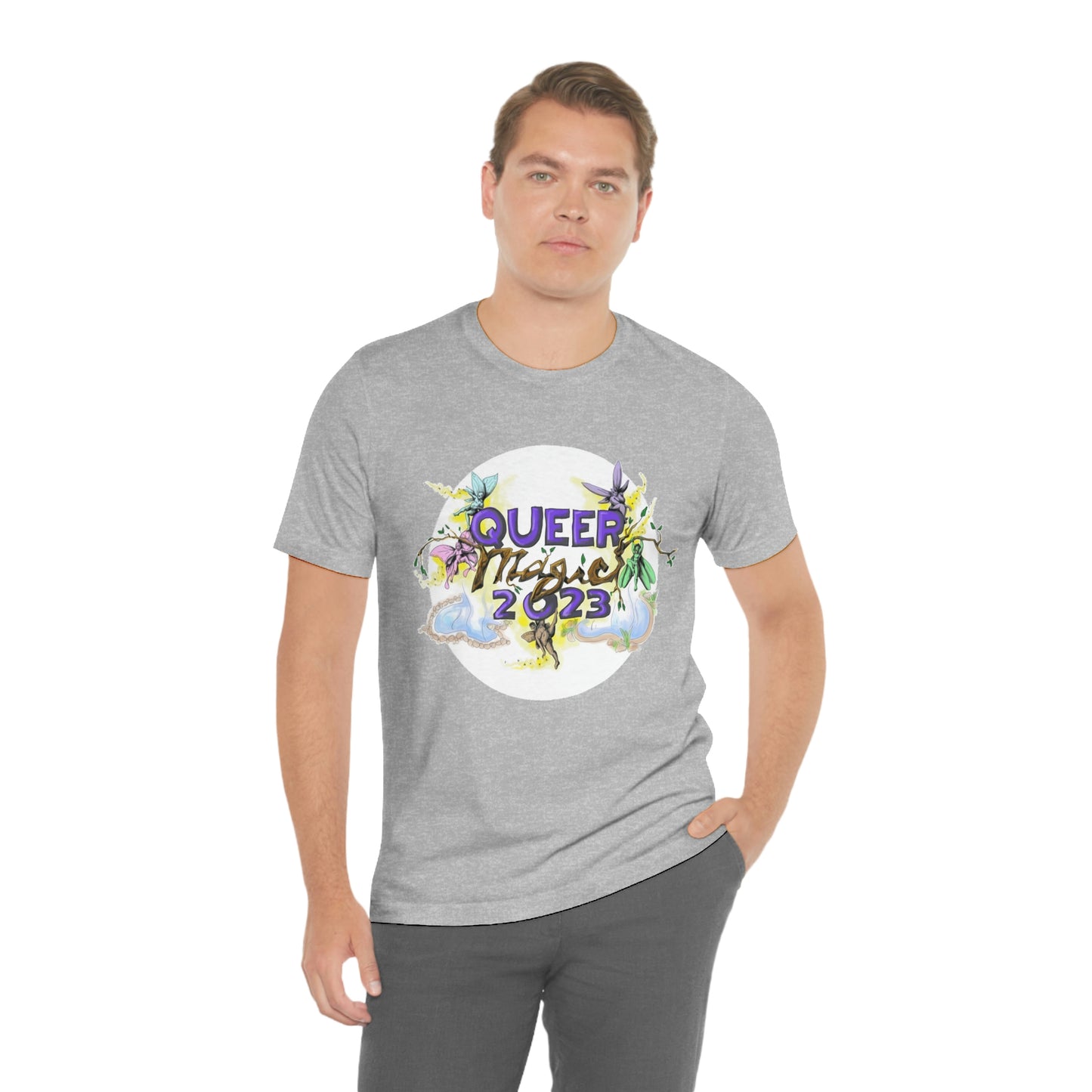 QUEER MAGIC 2023 Tshirt for Summer Portland Radical Faerie Gathering in Place