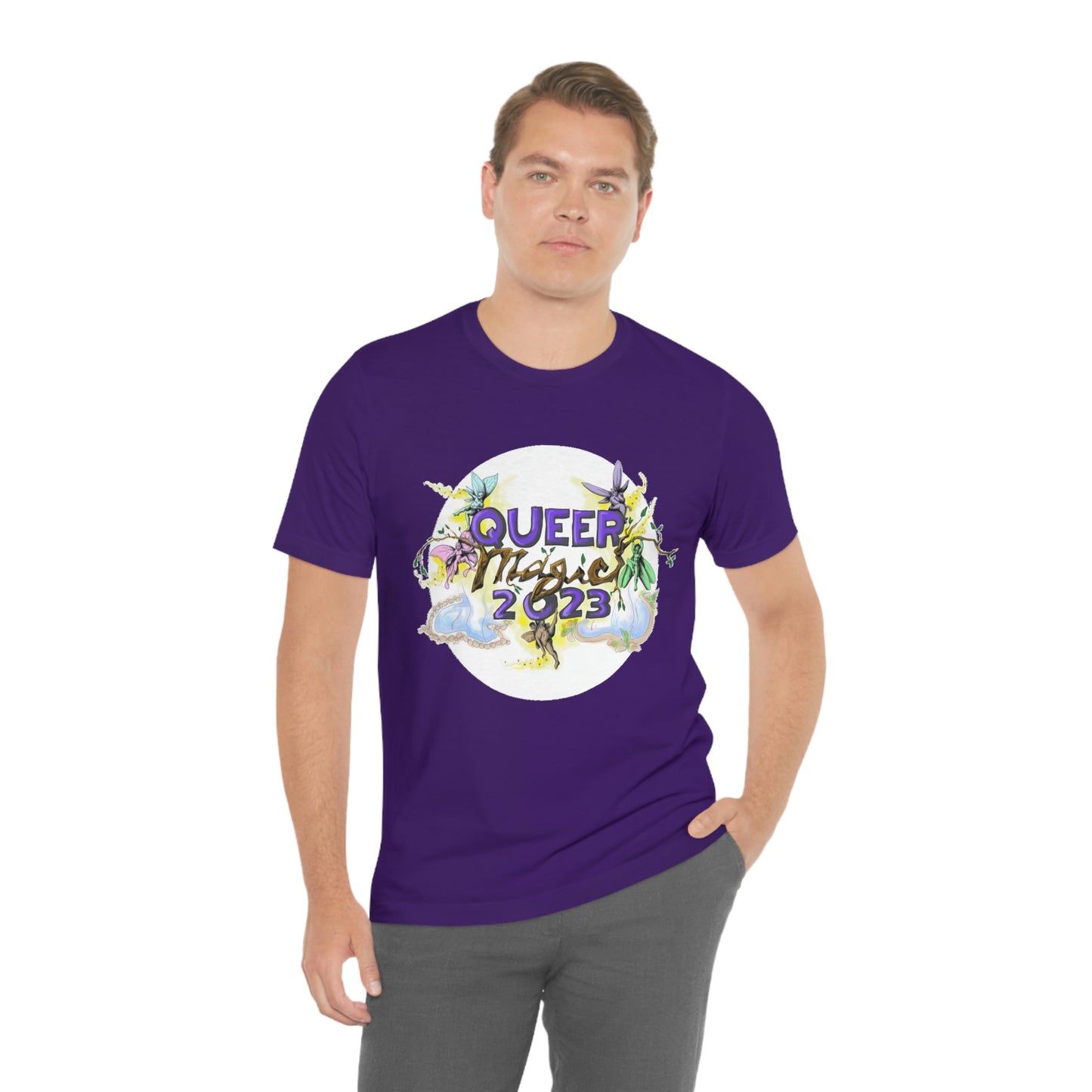 QUEER MAGIC 2023 Tshirt for Summer Portland Radical Faerie Gathering in Place