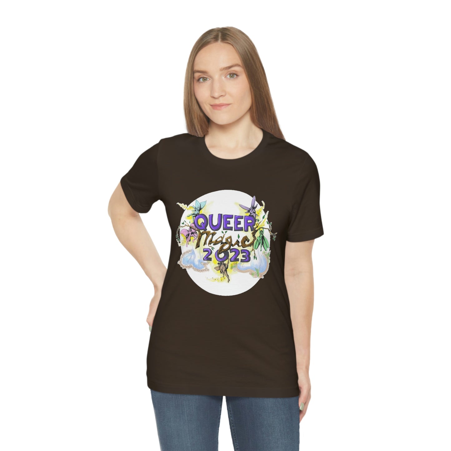 QUEER MAGIC 2023 Tshirt for Summer Portland Radical Faerie Gathering in Place