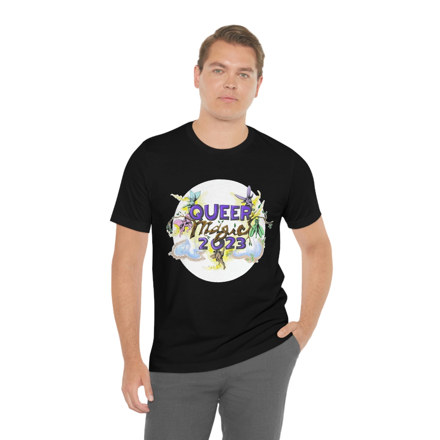 QUEER MAGIC 2023 Tshirt for Summer Portland Radical Faerie Gathering in Place