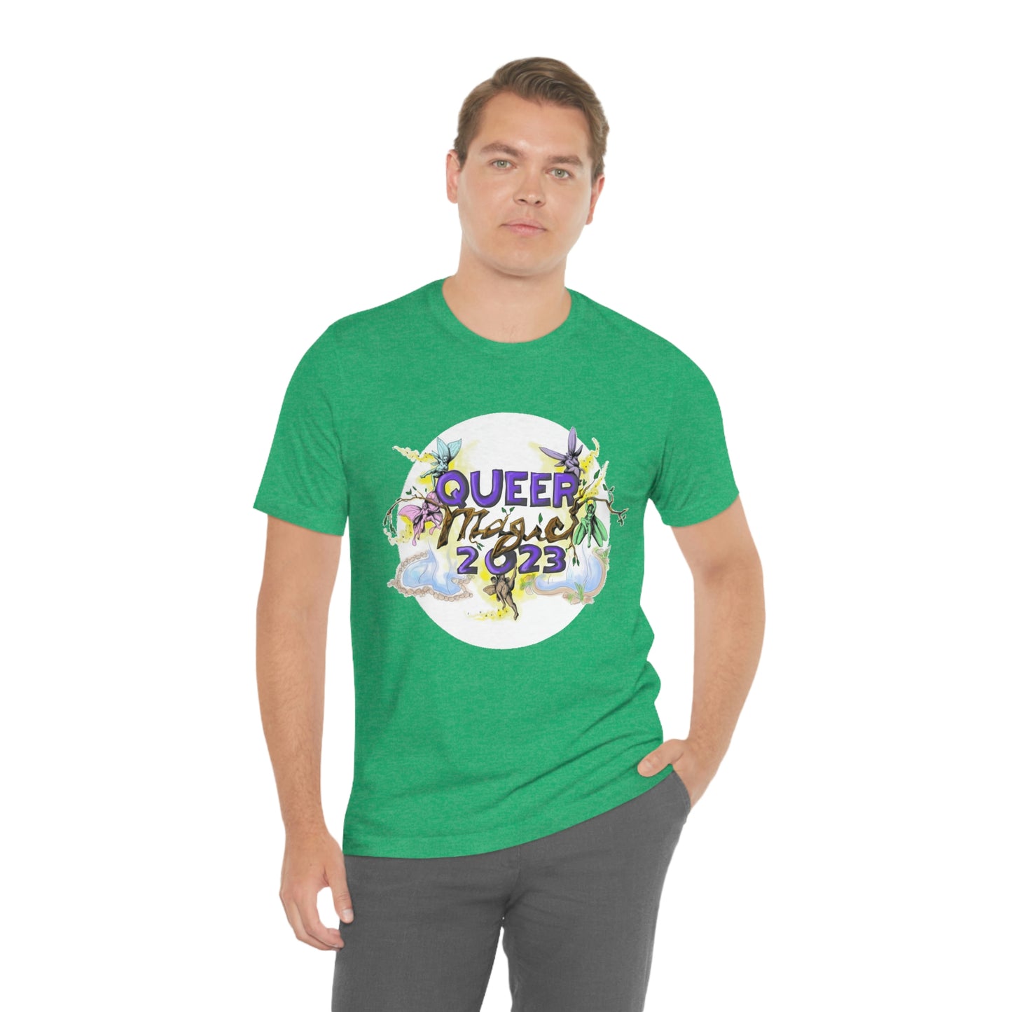 QUEER MAGIC 2023 Tshirt for Summer Portland Radical Faerie Gathering in Place