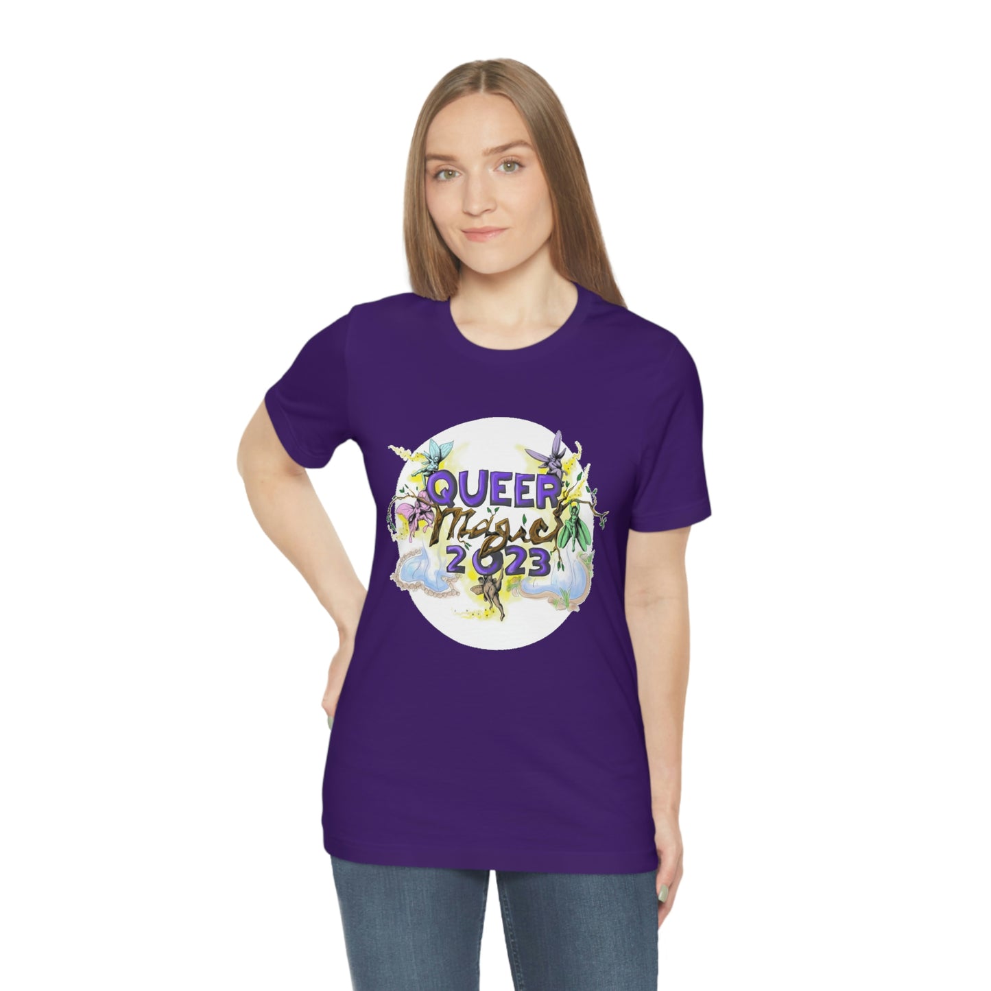 QUEER MAGIC 2023 Tshirt for Summer Portland Radical Faerie Gathering in Place
