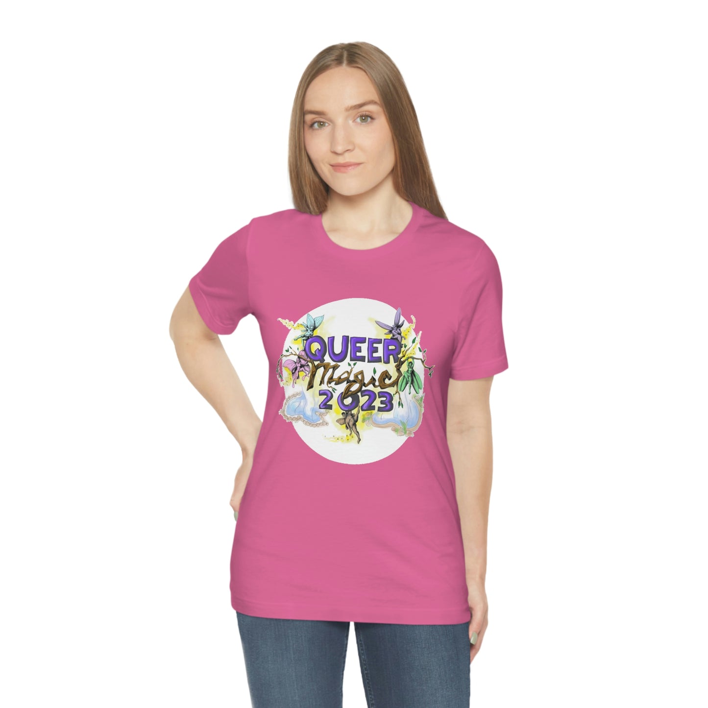 QUEER MAGIC 2023 Tshirt for Summer Portland Radical Faerie Gathering in Place