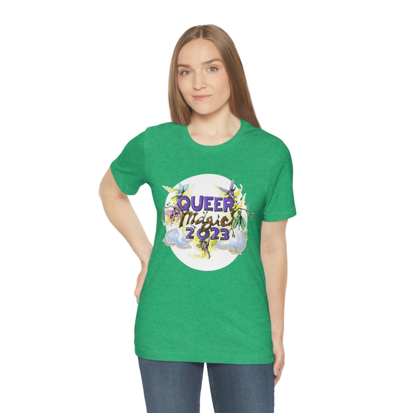 QUEER MAGIC 2023 Tshirt for Summer Portland Radical Faerie Gathering in Place