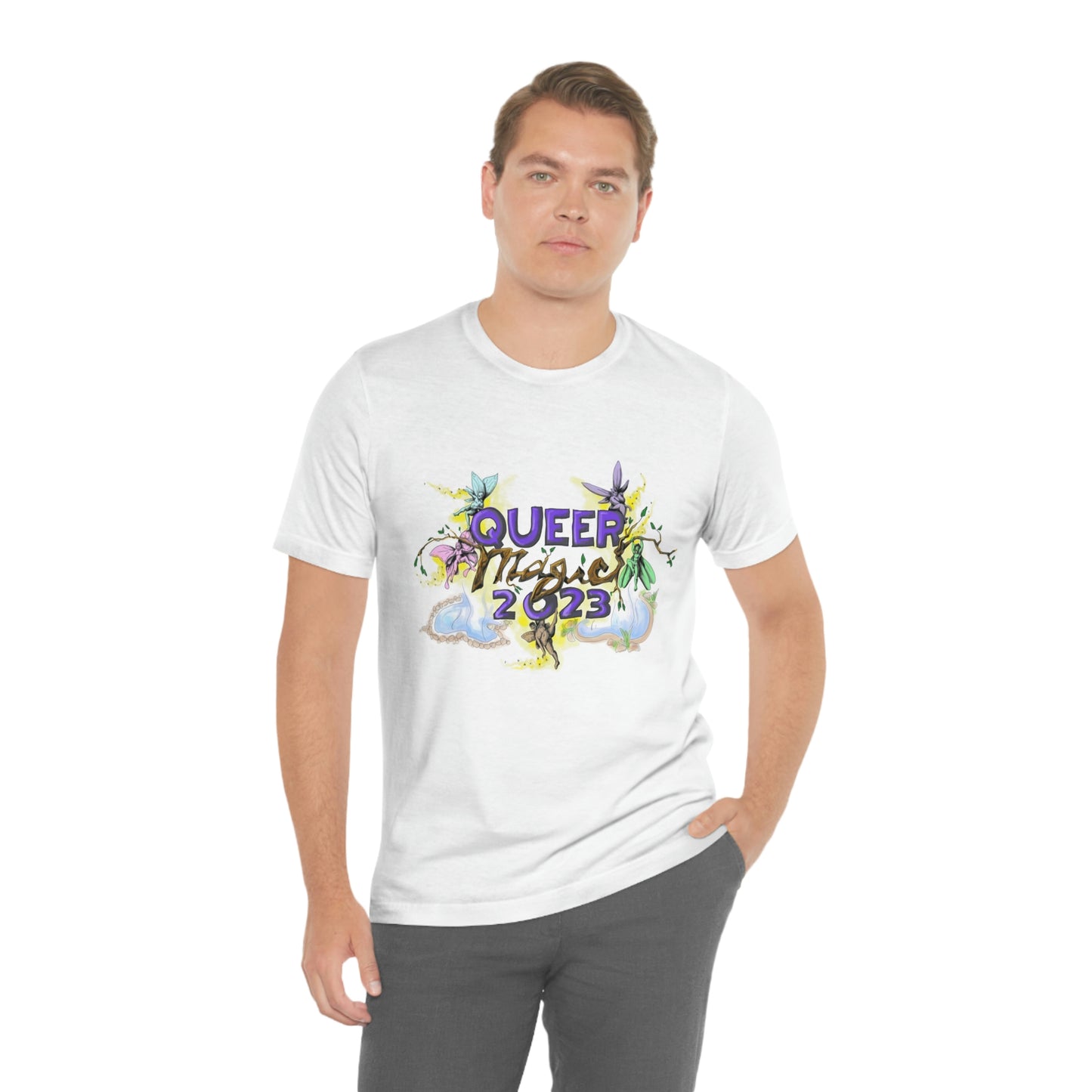 QUEER MAGIC 2023 Tshirt for Summer Portland Radical Faerie Gathering in Place