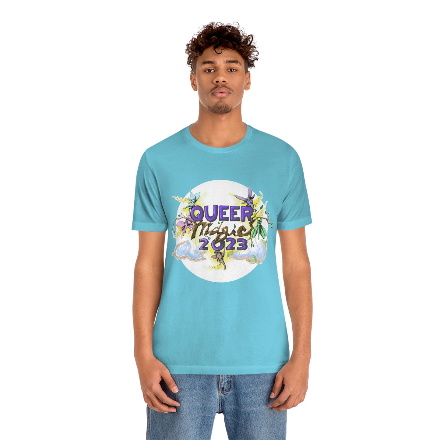 QUEER MAGIC 2023 Tshirt for Summer Portland Radical Faerie Gathering in Place