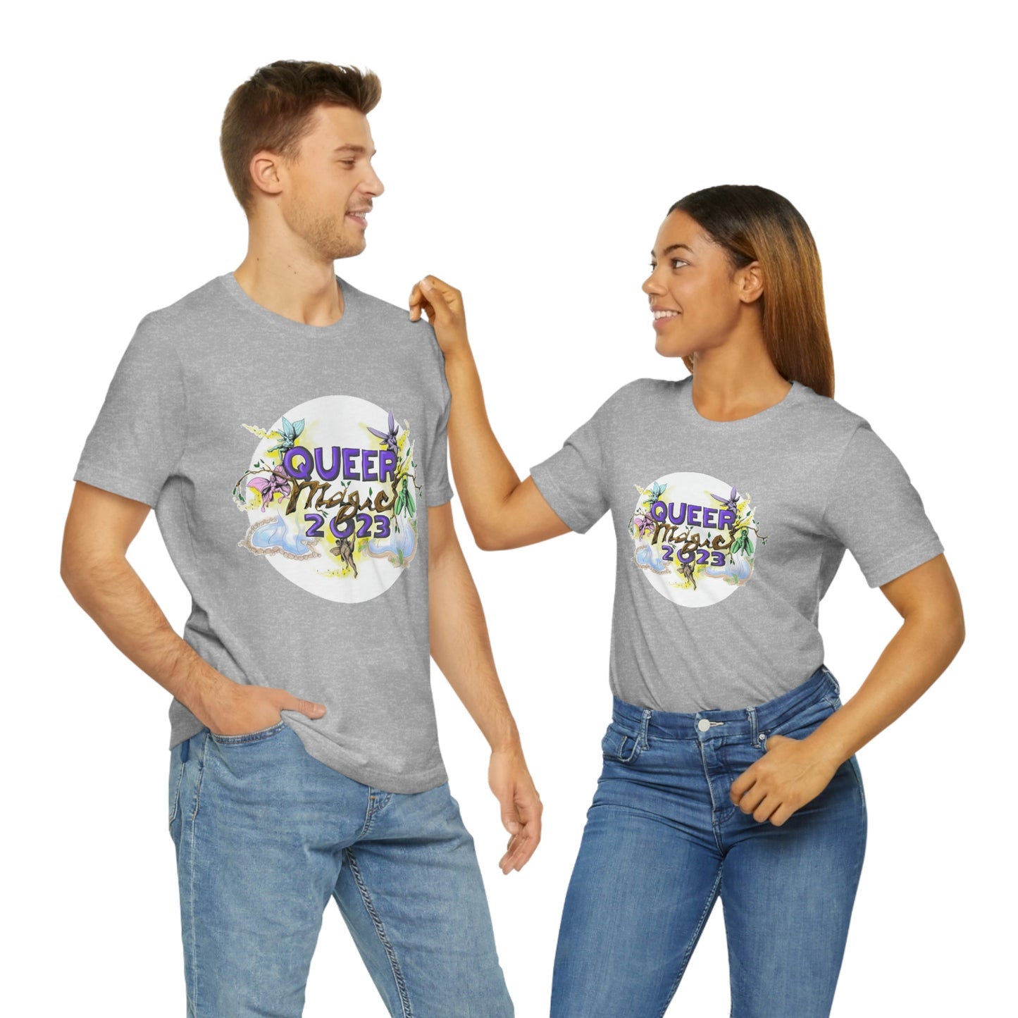 QUEER MAGIC 2023 Tshirt for Summer Portland Radical Faerie Gathering in Place